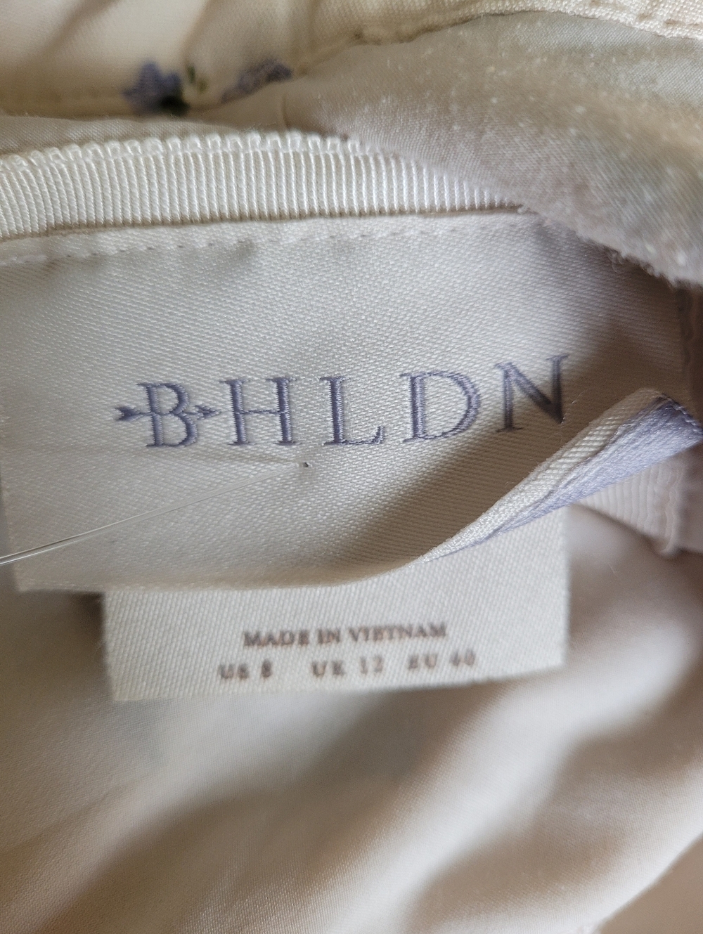 Anthropologie BHLDN Kali Mini Dress. Silk Linen Blend - Picture 7 of 8